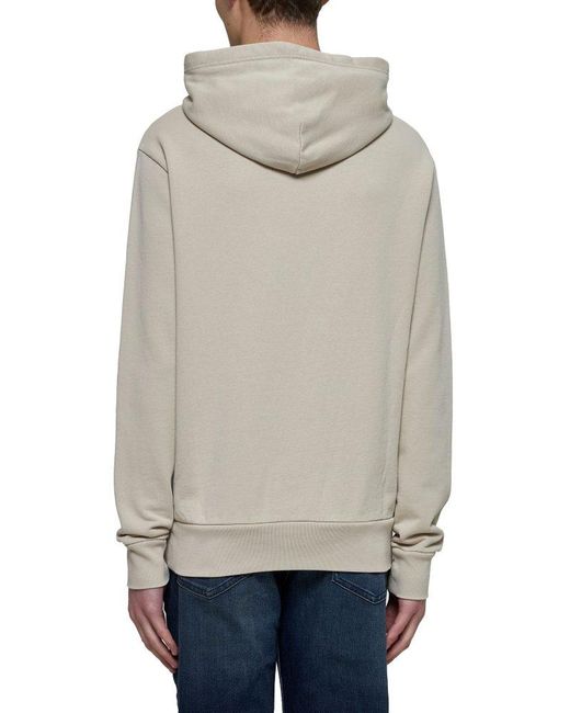 スウェット・トレーナー Polo Ralph Lauren Cotton loopback hoodie Beige Polo Ralph Lauren Loopback Cotton Hoodie in Natural for Men