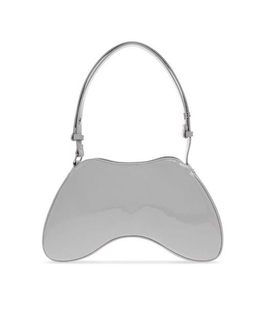 DIESEL Gray Shoulder Bag Play Shoulder