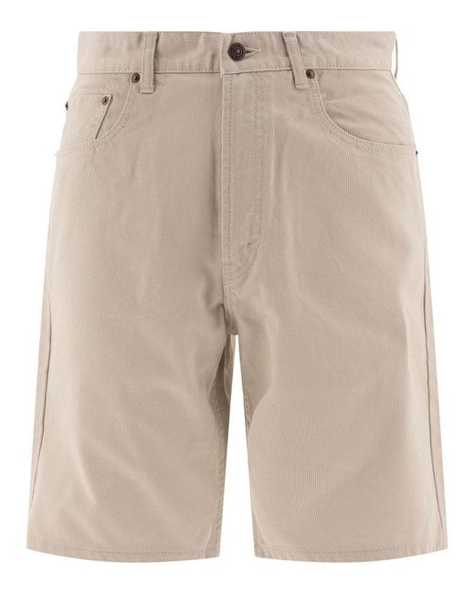 Beams Plus Natural Tailored Shorts for men