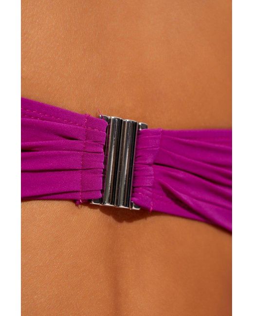 Isabel Marant Purple Prades Bikini Top