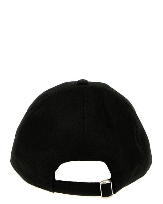 Yohji Yamamoto Black New Era Hats for men