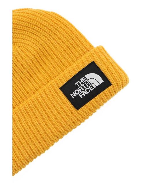 The North Face Yellow Salty Dog Beanie Hat