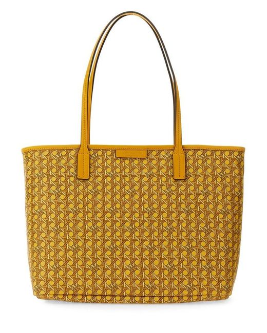 Tory Burch Ever-ready Small Shopper Bag in Yellow | Lyst Canada