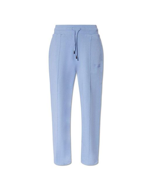 Woolrich Blue Drawstring Wide-leg Trousers