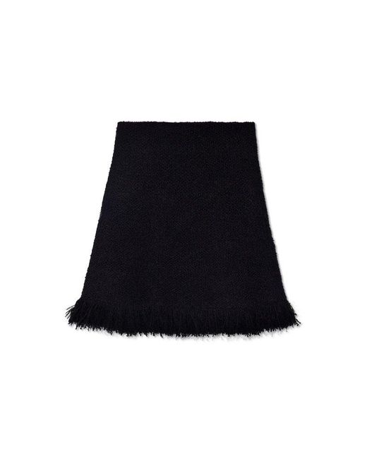 Chloé Black Chlo Weed Skirt
