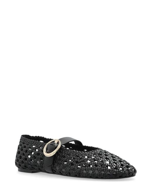Stuart Weitzman Black Thea Mary Jane Shoes