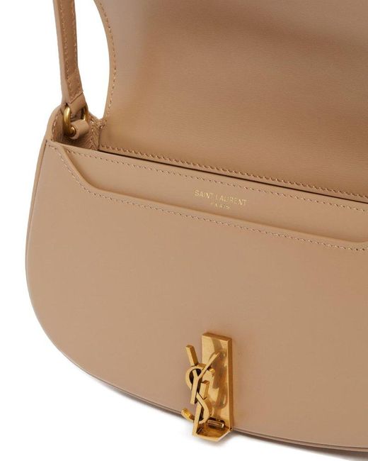 Saint Laurent White Volataire Mini Shoulder Bag