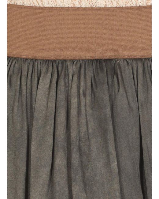 Uma Wang Gray Skirts Grey