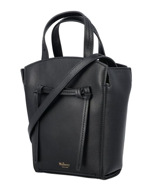 Mulberry Black Clovelly Mini Tote