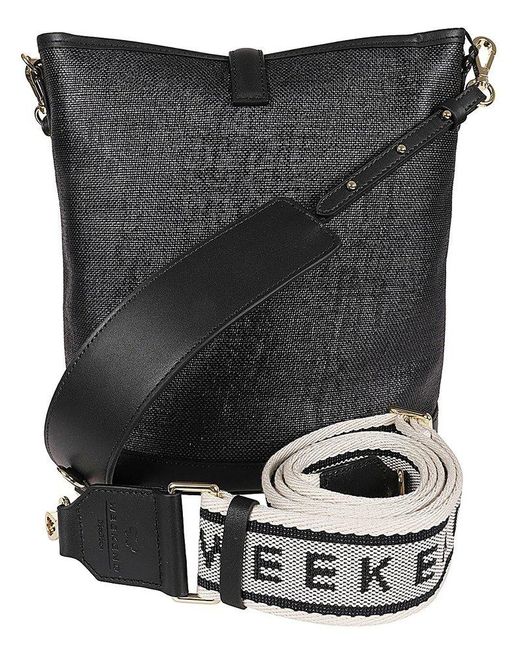 Weekend by Maxmara Vintage-style Bucket Bag in Black | Lyst