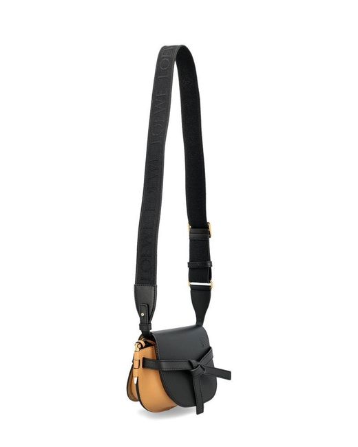 Loewe Mini Gate Dual Bag in White Lyst