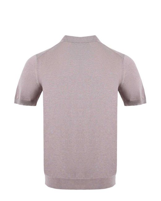 Tagliatore Gray T-Shirts And Polos for men