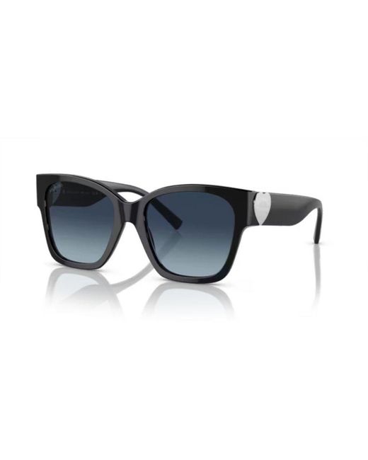 Tiffany & Co Blue Square Frame Sunglasses