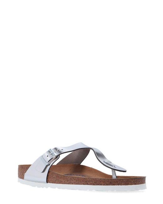 Birkenstock Metallic Gizeh Soft Footbed Sandals