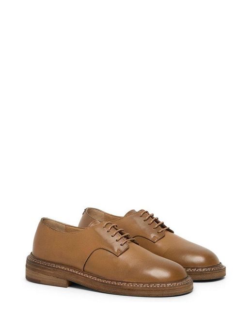 Marsèll Brown Nasello Lace-up Derby Shoes