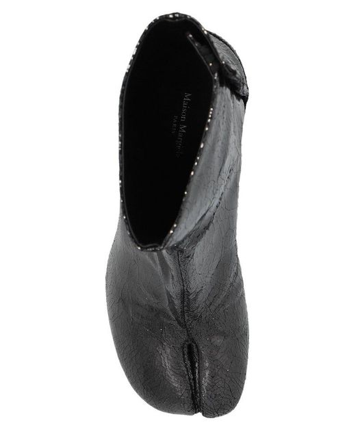 Maison Margiela Black Tabi Broken Mirror Boots