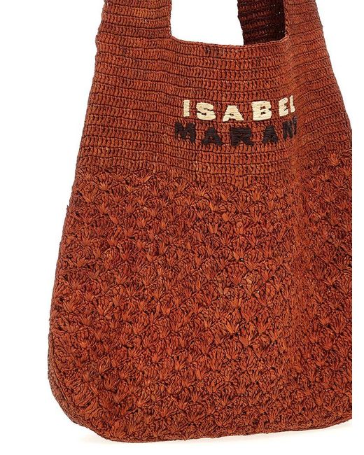 Isabel Marant Red Praia Medium Shopper Bag