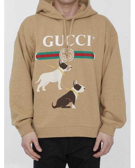 Gucci Natural Jersey Sweatshirt for men