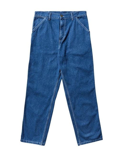 Carhartt Blue Single Knee Pants for men