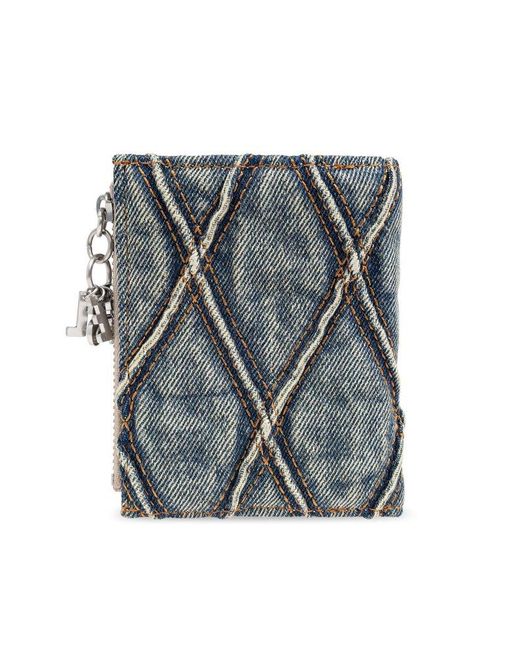 DIESEL Gray Wallet Charm D- Bi