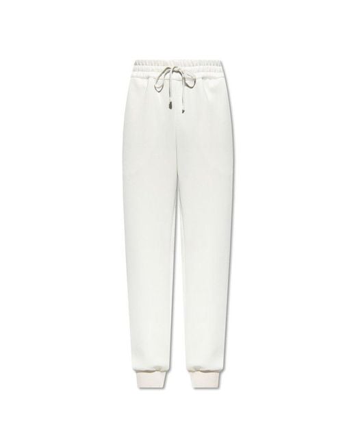 Gucci Sweatpants With Logo in White for Men Lyst UK