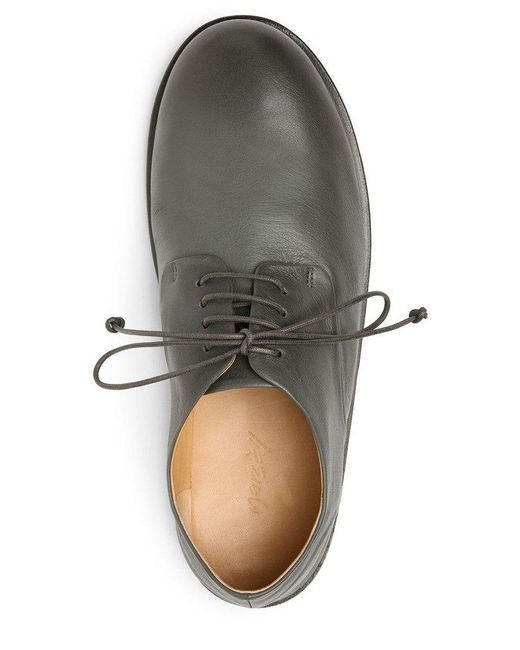 Marsèll Gray Stucco Derby Lace-up Shoes