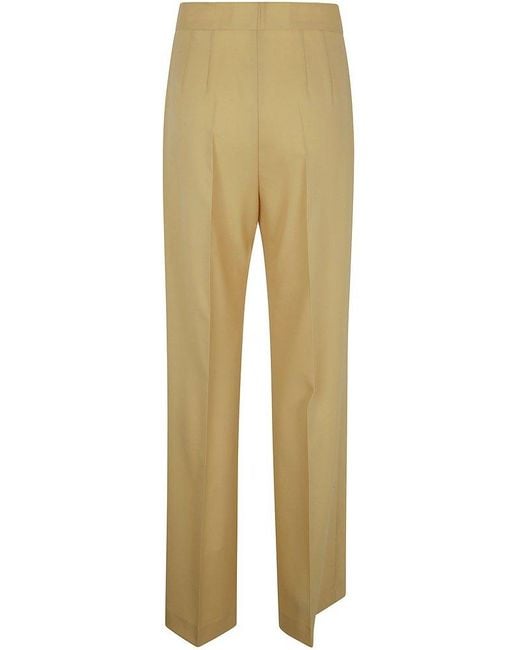 Men's Black Drawstring-Waist Wool Travel Pants