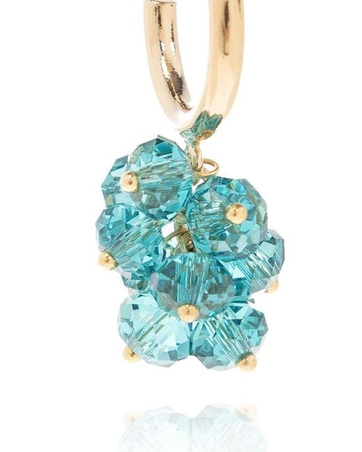 Isabel Marant Blue Brass Earrings,