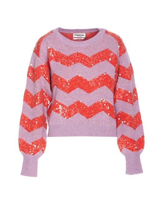 Essentiel Antwerp Red Sweaters