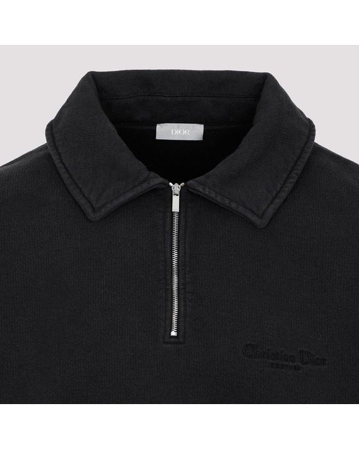 Dior Black Half-zip Sweatshirt for men