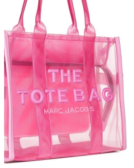 Marc Jacobs Pink The Large Tote Nylon Bag