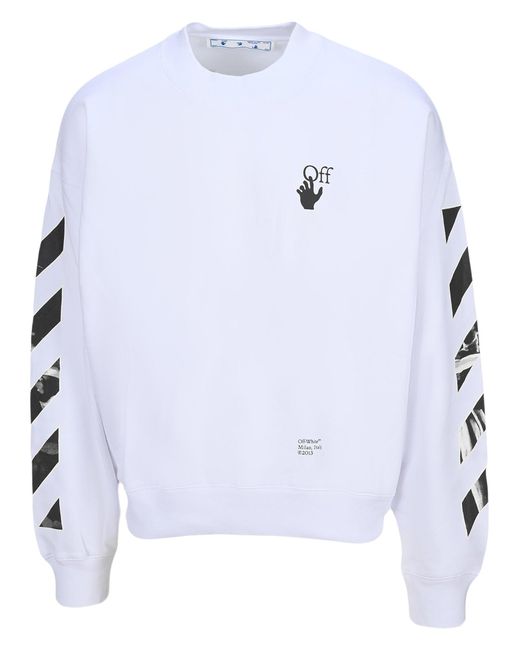 off white caravaggio crewneck