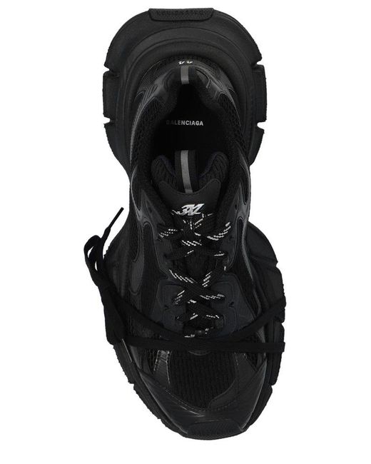 Balenciaga Black 3xl Panelled-design Sneakers for men