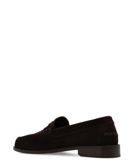Paul Smith Black Lido Suede Loafers for men