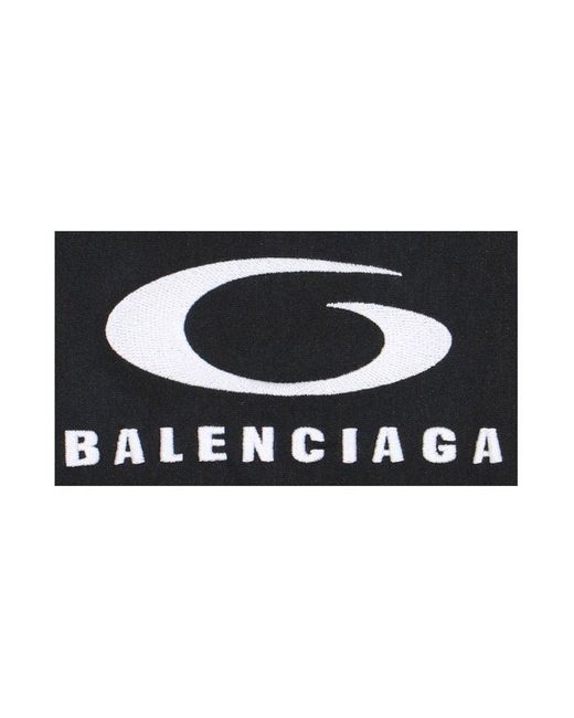 Balenciaga Black Large Tracksuit Jacket for men