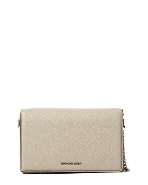 MICHAEL Michael Kors Gray Jet Set Medium Crossbody Bag
