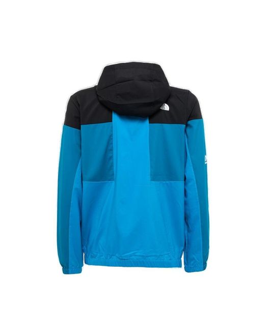 The North Face Blue Zip-up High Neck Jacket for men