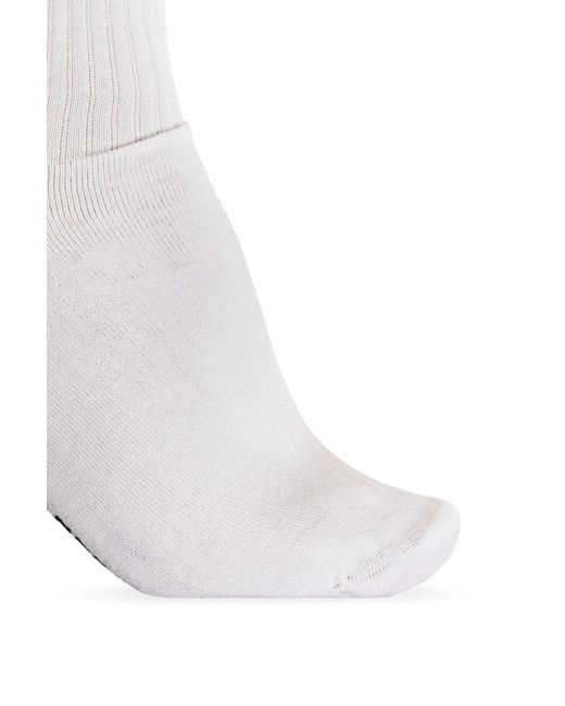 DSquared² White Socks With Logo, for men