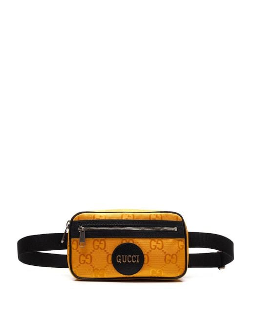 Gucci Yellow Off The Grid Belt Bag for men