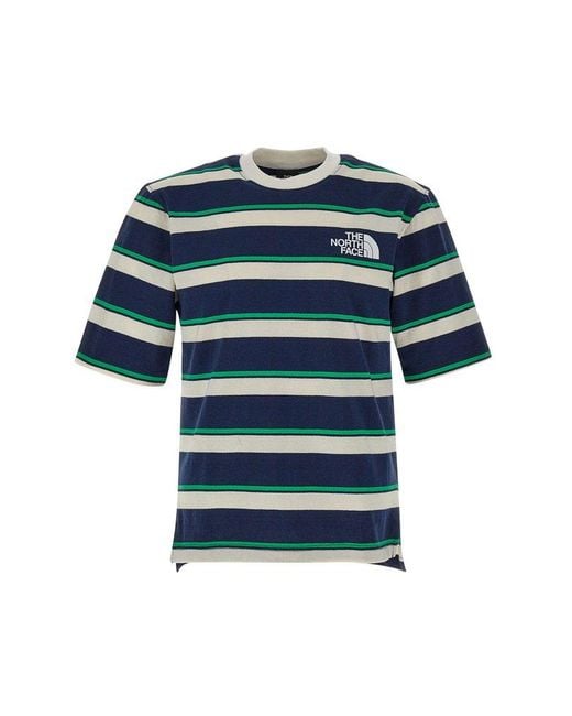The North Face Blue Tnf Easy Tee Cotton T-Shirt for men