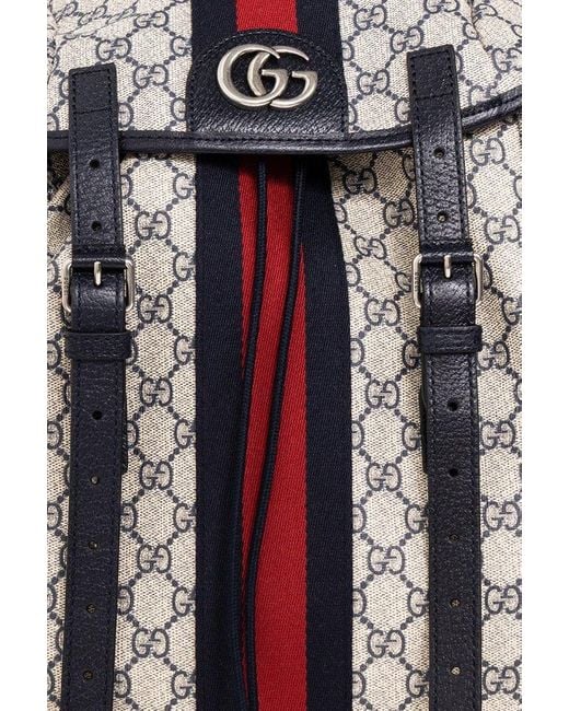 Gucci White 'ophidia Medium' Backpack, for men