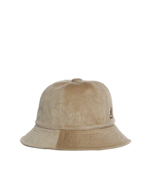 Kangol Natural Logo Embroidered Hat for men