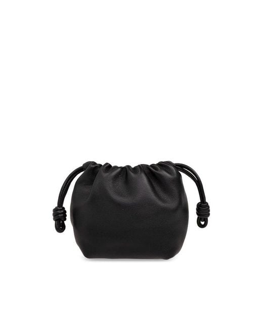Loewe Black 'flamenco Mini' Shoulder Bag,