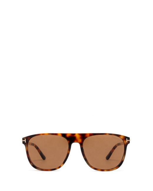 Tom Ford Pink Lionel Square-frame Sunglasses for men