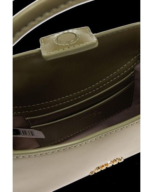 Marc Jacobs Green The Claw Clip Crossbody Bag