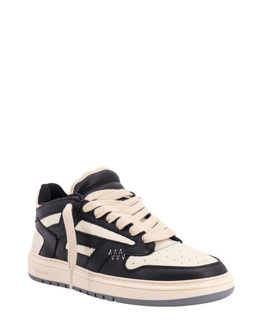 Represent White Reptor Low Lace-Up Sneakers for men