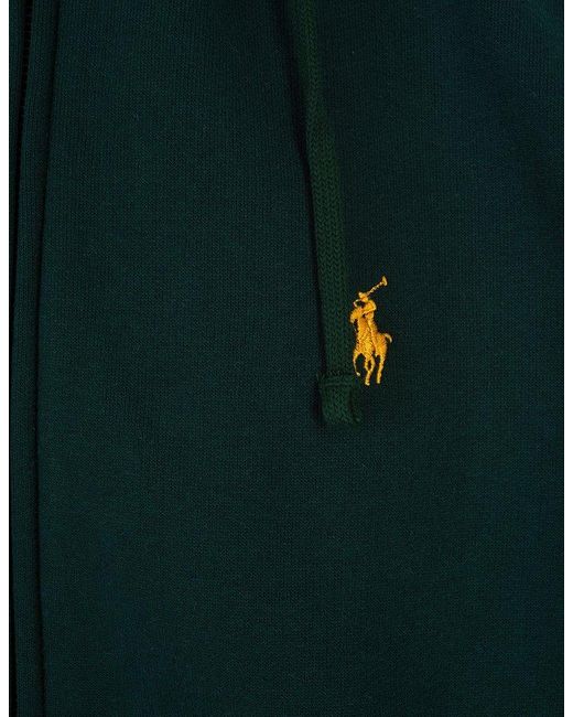 Polo Ralph Lauren Green Pony Embroidered Zip-up Hoodie for men
