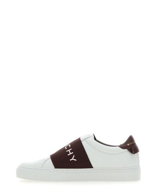 Givenchy White Paris Webbing Sneakers