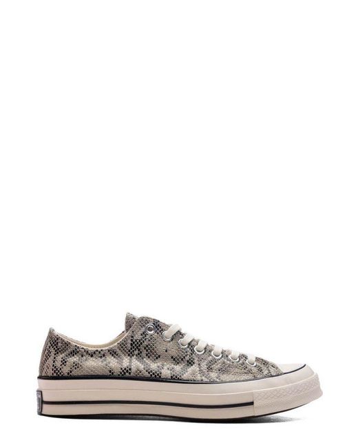 Converse Multicolor Chuck 70 Embossed Low Top Sneakers for men