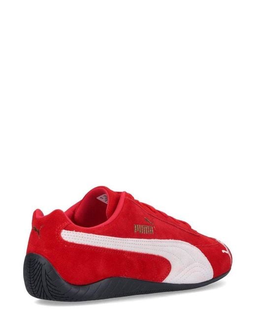 PUMA Red Speedcat Og Lace-Up Sneakers